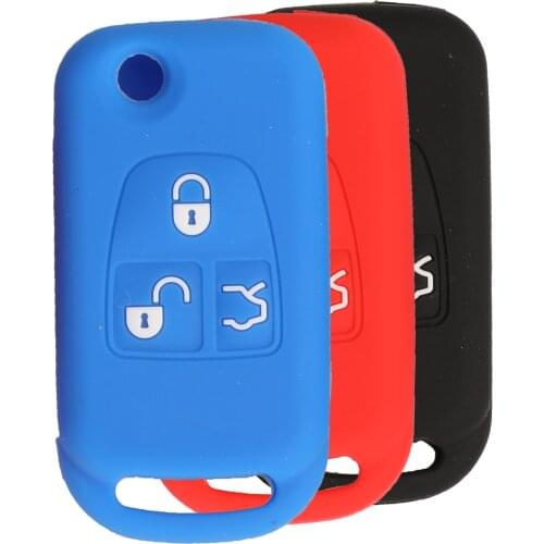 Bilchave 3 Buttons Folding Flip Remote Car Key Silicone Case Cover Protected Fob For Mercedes Benz ML C CL S SL SEL