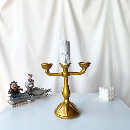 Beauty Beast Candle Holders Lumiere Home Bedroom Nordic Style Candle Holders Room Decoration Ornaments Birthday Gifts BS50CH