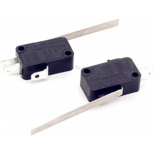 10Pcs Micro Switch Limit Switch SV-163-1C25 0.3-15A 250VAC 3 Pin Long Handle Self Reset