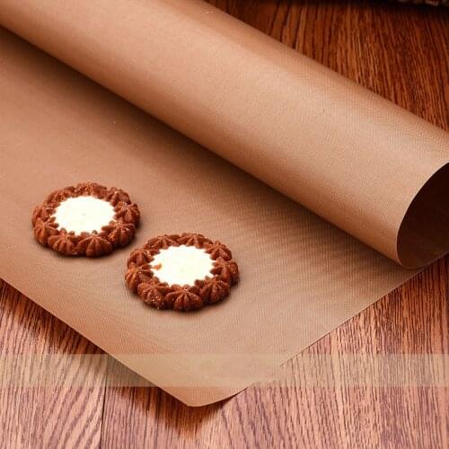 2 Sizes Baking Mat High Temperature Resistant Sheet Pastry Baking Oilpaper Heat-resistant Pad Non-stick For Outdoor BBQ