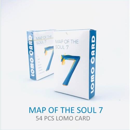 2021 KPOP Bangtan Boys Lomo Card New Album MAP OF THE SOUL 7 Collection Card Photocard Lomo Card Poster