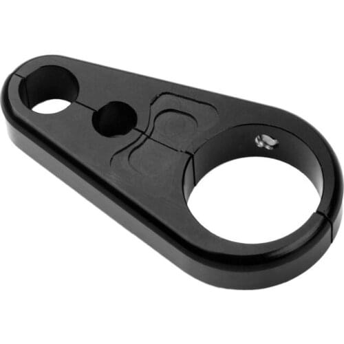 3pcs 25mm 1" Motorcycle Brake Line Bracket Clutch Cable Wire Clutches Oil Pipe Line Clamp Bracket Black