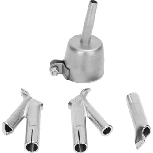 4 Speed Welding Nozzles For Vinyl Pvc Plastic Hot Air Blower e Speed Nozzle 5Mm Round Welding Head Alloy Y Type