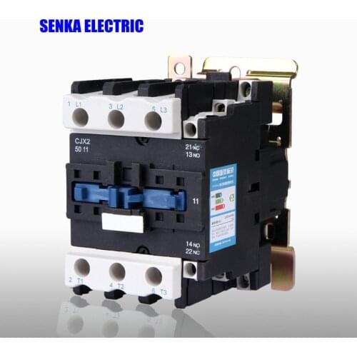 50A 3P+NO+NC CJX2-5011 AC Contactor LC1-5011 220V 380V 110V 36V 24V