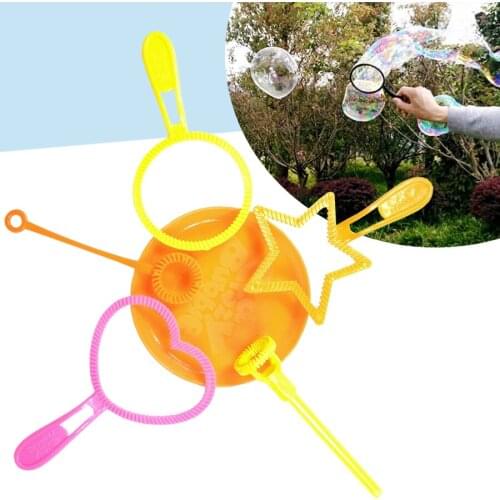 6PCS Random Water Blowing Toys Bubble Soap Bubble Blower Outdoor Kids Toys Parent-child Exchange interactive toy wholesale DS29