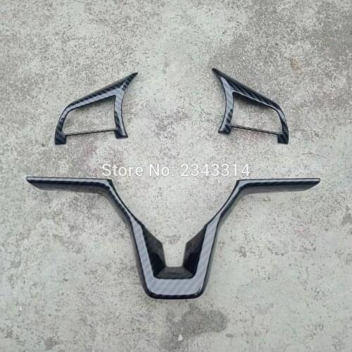 ABS Car Steering Wheel Covers Trim Sticker For Nissan X-Trail T32 Rogue Kicks 2017-2019 Qashqai J11 Altima 2019 2020 Accessories