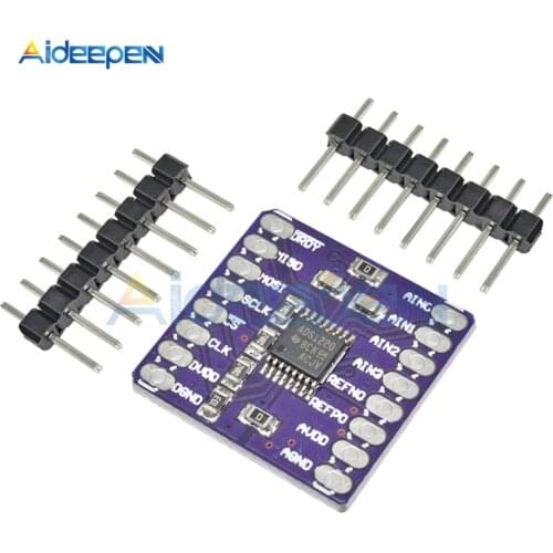 DC 3V-5V CJMCU-1220 ADS1220 Low-power 24-bit Analog to Digital Converter Module ADC SPI I2C/IIC Interface For Arduino