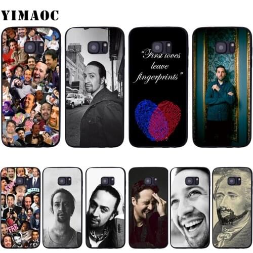 YIMAOC Lin Manuel Miranda Case for Samsung Galaxy A7 A8 A9 A10 A20 A30 A40 A50 A70 M10 M20 M30 S10e J6 Plus