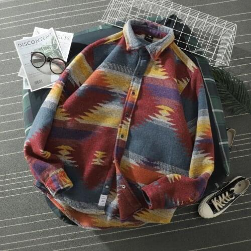 GONTHWID Hip Hop Tie Dye Snap Button Long Sleeve Shirts Men Fashion Casual Streetwear Dress Shirt Coats Male Hipster Shirts Tops
