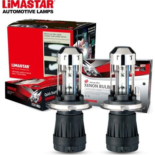 HID xenon kit H4/9003 Hi/low beam Xenon Quick Start Type Ballast HID kit for auto headlights Super bright lamp 6000K