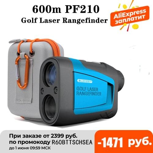 Mileseey 600M PF210 Golf Laser Rangefinder 6X Fixed Focal Length Ranging System Distance Measurement Tools For Construction