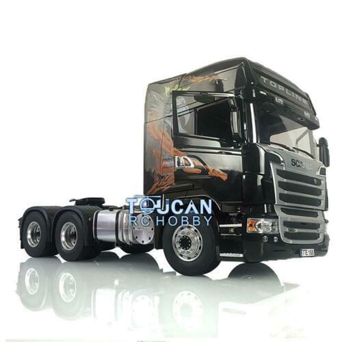 1/14 RC LESU 6*6 Metal Chassis Gearbox Sca R730 Hercul Gripen Tractor Truck THZH0930-SMT2