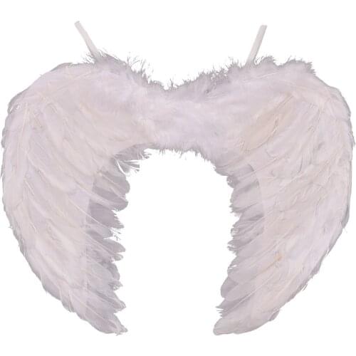 Girls Boy Childrens Angel Wings Photography Props Baby Shower Birthday Party Accessories Gift Props Fancy Dress Cosplay Decor