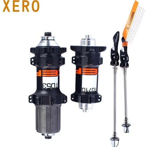 XERO bicycle bike Hubs MTB Disc brake 28 Holes 2bearing Sealed aluminum alloy 7/8/9/10S bicycle hub with Quick-release