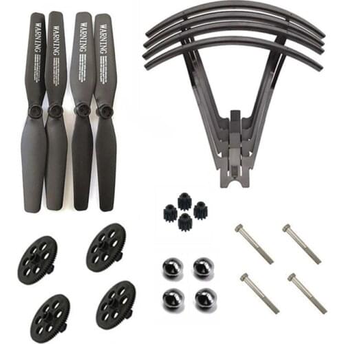 VISUO XS816 XS809W XS809HW XS809 XS809S RC Quadcopter Drone Accessories Propeller Blades Guard Gear Spare Parts