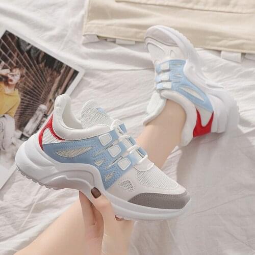 2020 Spring and Autumn New Womens Shoes Large Size Platform Shoes Women Casual Sneakers Vulcanize Shoes