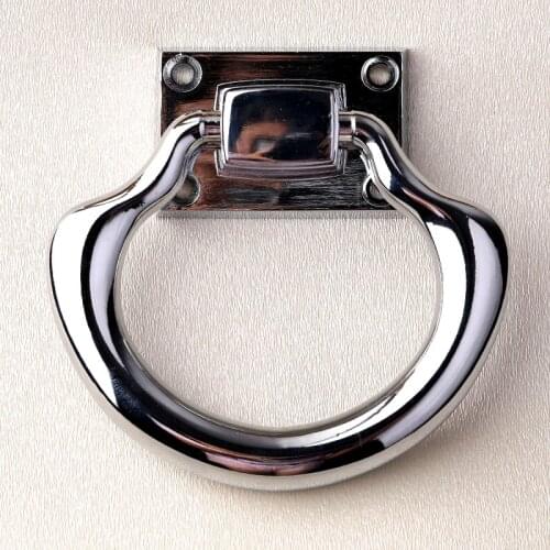 5PCS Free Shipping Modern kitchen TV Cabinet door Chrome Handle Furniture drawer dresser bookcase Pulls Cupboard Chair Knob 55MM