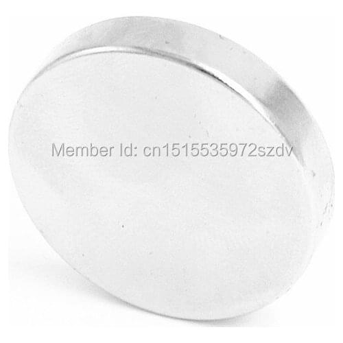 5pcs Strong Round Dia 50mm x 3mm N35 Rare Earth Neodymium Magnet Art Craft Fridge 50x3mm