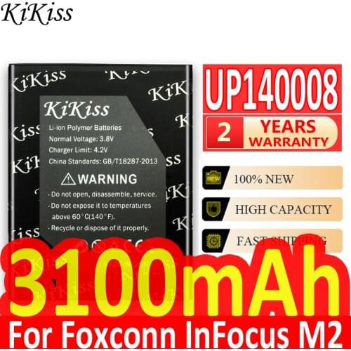 UP140008 High Capacity Battery 3100mAh For Foxconn InFocus M2 Smart Phone Li-Polymer Battery Powerful For Foxconn InFocus M2