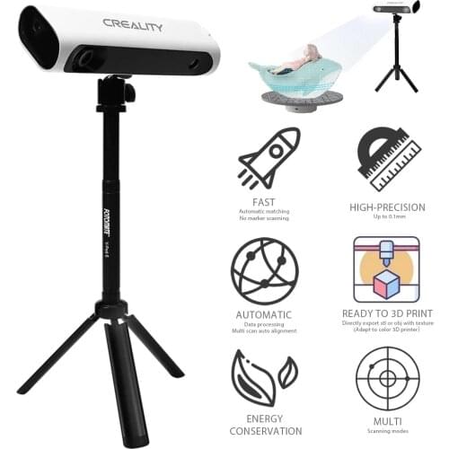 CREALITY 3D CR-Scan 01 3D Scanner High Precision Automatic Matching Standard Combo 3D Printer Industrial Kit Support OBJ/STL Out