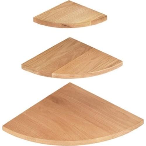 Wood Wall Shelf Book Shelf Wall Hanging Corner Triangle Decorative Shelf Home Shelf Wall Wine Holder Wall Shelf Space Saving