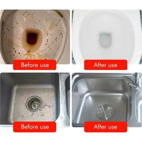 Cheap Foaming Pipe Cleaning Toilet Drain Cleaner Magic Bubble Bombs Quality Bottle Powder 110g Foam Toilet Sink Drain Cleaners