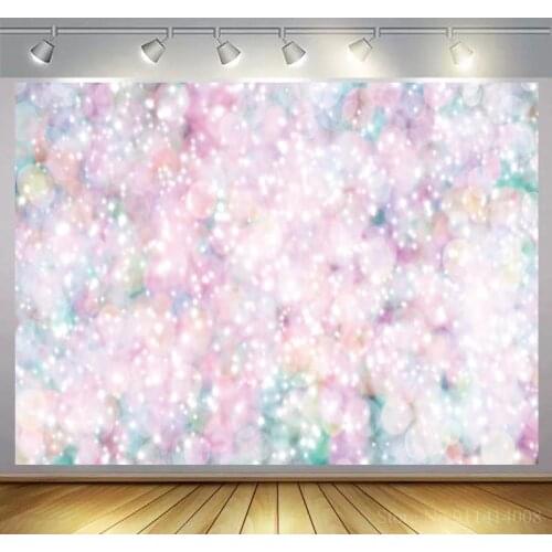 Newborn Photophone Rainbow Light Bokeh Dreamy Portrait Photography Backdrops Backgrounds Baby Shower Photozone Photocall