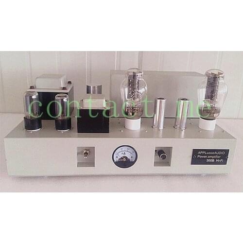 Hot sell！ 6F3 + 300B Single-ended Class A tube power amplifier, output power: 8W+8W，frequency response：15HZ-28KHZ