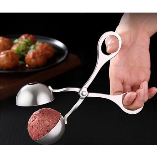 Meatball Maker Stainless Steel Stuffed Meatball Clip DIY Meat Baller Food Clip Kitchen Poultry Tools Accessoires