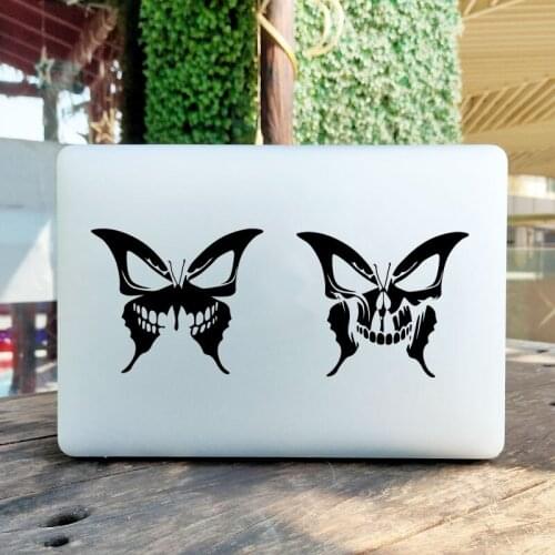 Butterfly Skeleton Laptop Sticker for MacBook Pro 16" Air Retina 11 12 13 15 inch Mac Book Skin 14" Art Vinyl HP Notebook Decal