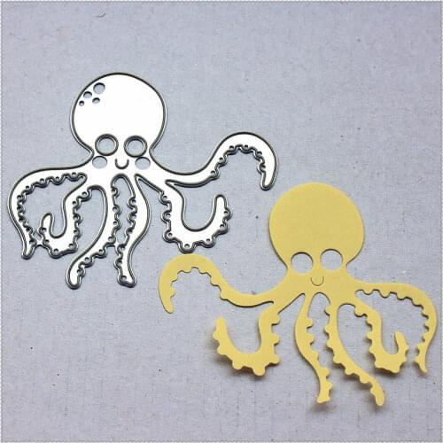 PANFELOU quality Metal craft Dream naughty octopus paper die cutting dies for Scrapbooking/DIY Easter wedding New year cards