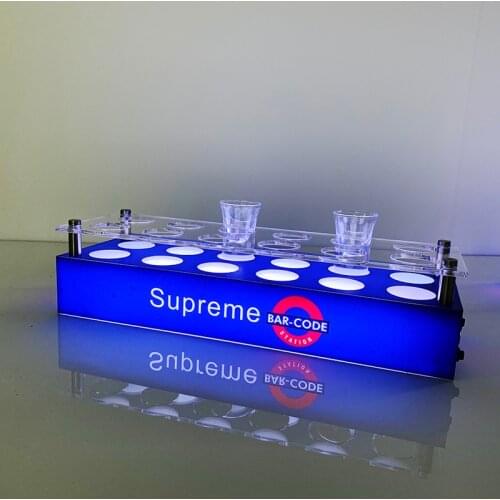 Rechargeable New Style Champagne Bottle Presenter Carrier Glorifier Display