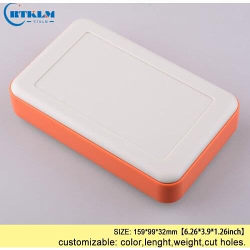 Handheld electronics project cases abs desktop plasitc enclosure 159*99*32mm pcb diy design wire connection box diy speaker box