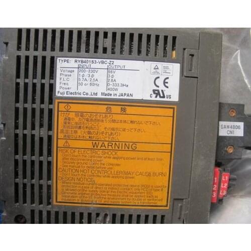 Servo driver RYB401S3-VBC-Z2 , Used one , 90% appearance new , 3 months warranty , fastly shipping