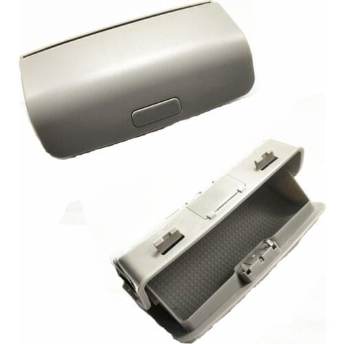 Gray Sunglasses Box Roof Storage Holder Sun Glasses Case For VW Passat B7 Tiguan Golf 5 6 MK6 Jetta MK5 Superb Yeti 1KD 868 837