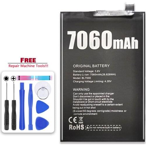 BL7000 7060mAh Replacement Battery For Doogee BL7000