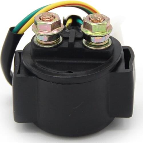 Starter Relay Solenoid For Yamaha YFA125 Breeze 125 YFP350 Terrapro YFB250 Timberwolf YFM50 Raptor YFM80 Grizzly YFM600 YFM350