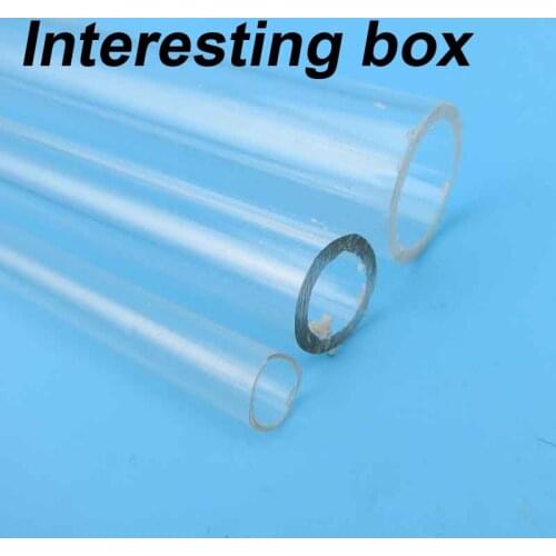 Plexiglass tube Acrylic tube Plastic tube Building model materials Bars DIY model accessories