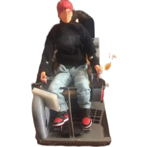 1/12 Actionable Doll Hoodie Jeans Sneakers Model for Soldier Figmas 6 inch shf