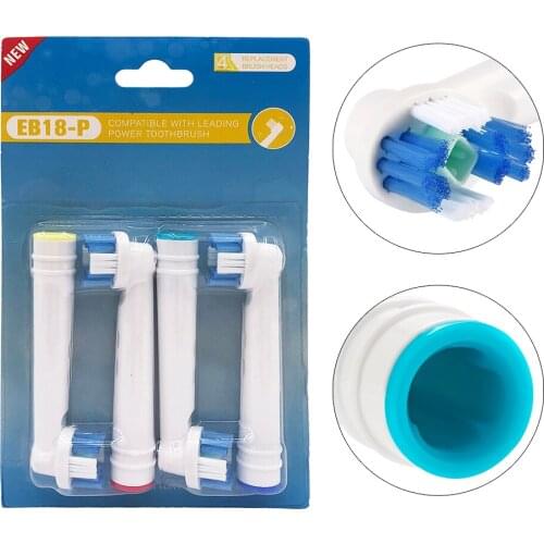 Electric Replacement Toothbrush Heads EB18-P Oral Hygiene Clean 10pack(40pcs)