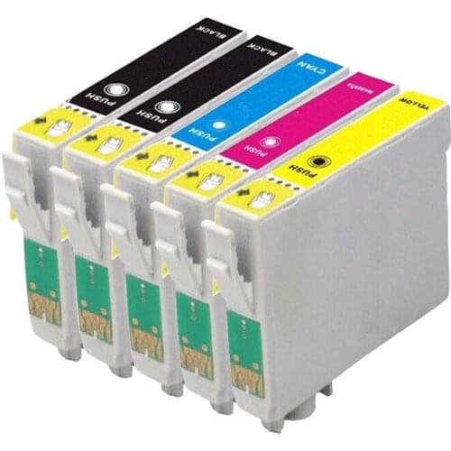 5 Compatible T1281 T1282 T1283 T1284 Ink cartridge for stylus SX130 SX125 SX235W SX435W SX425W BX305F BX305FW Printer