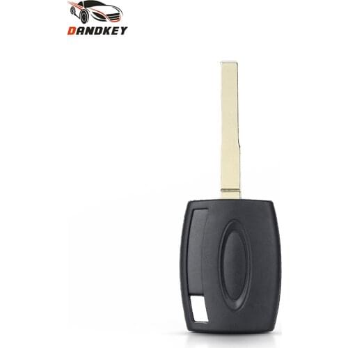 Dandkey For Ford Fiesta Mondeo Focus C-Max S-Max Galaxy Kuga Transponder Chip Car Key Shell Blank Case Fob No Chip HU101 Blade