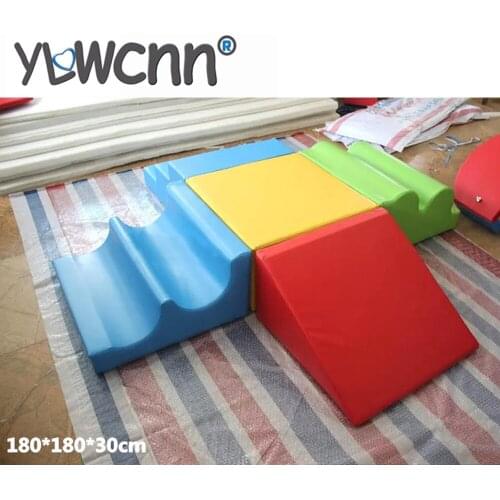 Kids soft playground center YLW-INA171047