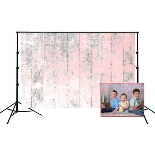 HUAYI Photography Backdrop Newborns Child Baby Birthday Photobooth Background Vintage Wood Planks Floordrops XT-3635