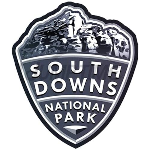 Art Pattern South Downs National Park Retro Travel Decal Fine Decal Vinyl Car Sticker Car Accessories Waterproof Kk13*12cm