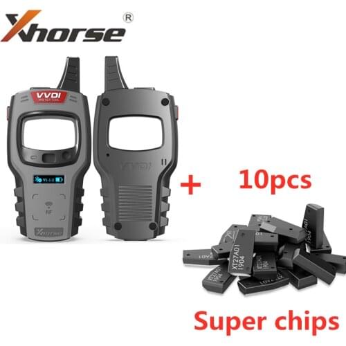 Xhorse VVDI Mini key tool Handset Car Key Chip Copier Remote Controller Generator plus 10PCS Xhorse Super Chipa