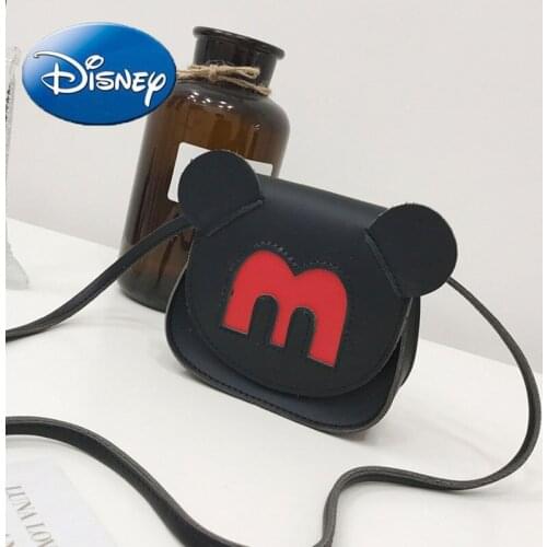Disney Mickey Mouse Shoulder Bag Fashion Minnie Girl Handbag Woman Cartoon Tote Bags Lady Send Girlfriend Shopping Bags