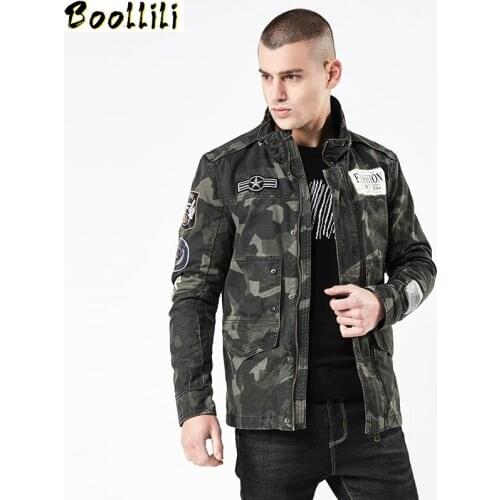 New Army Military Epaulette Embroidery Jacket Men Tactical Camouflage Casual Fashion Bomber Jackets Plus Size M-4XL