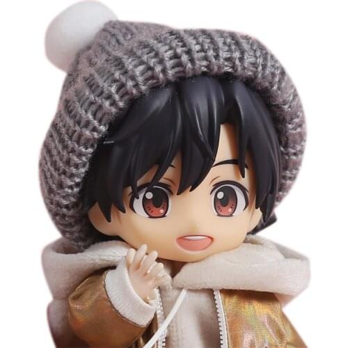 Ob11 baby clothes knitted hat suitable for molly, 1/8 1 / 12bjd, P9 body, GSC, body9, Christmas scarf BJD hat doll accessories