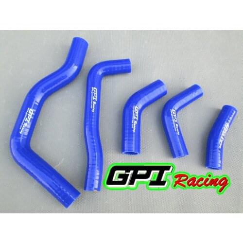 GPI silicone radiator hose FOR HONDA CRF450R CRF450 CRF 450R 2005 05 BLUE